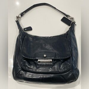 Black coach purse